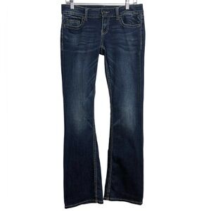 BKE Stella Bootcut Dark Wash Bootcut Relaxed Fit Jeans Sz27